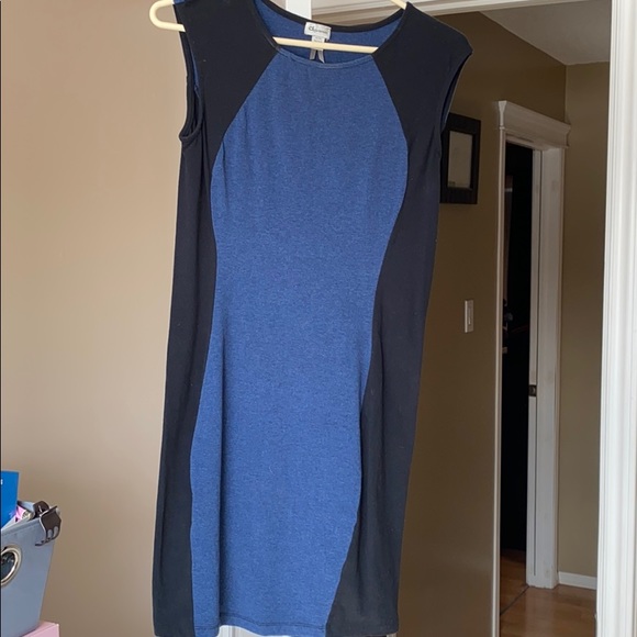 Size medium blue and black dynamite dress - Picture 1 of 4